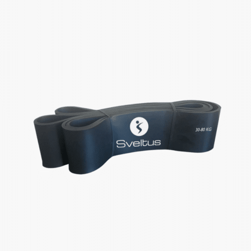 Power band Svart 30-80kg - Sveltus | REHABgrossisten
