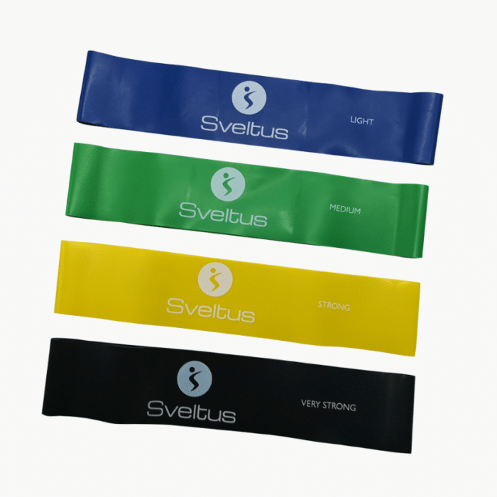 Aerobic Gummiband 4 set - Sveltus | REHABgrossisten