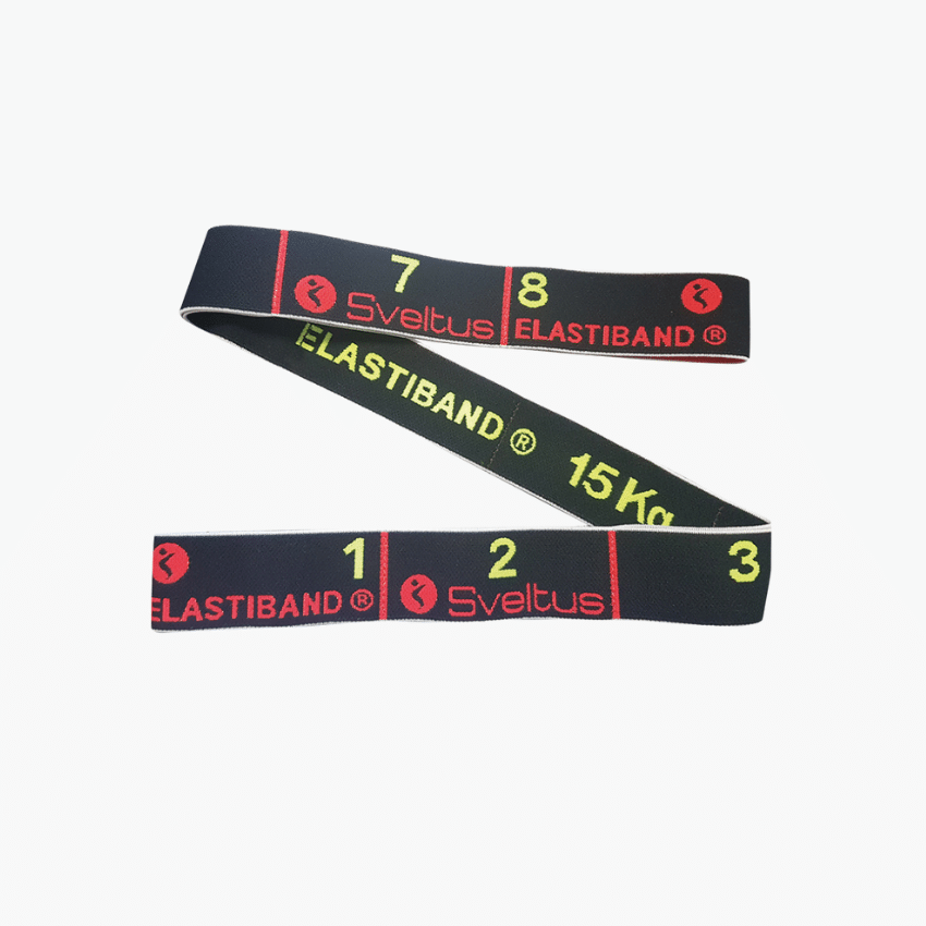 Elastiband Svart 15 kg - Sveltus | REHABgrossisten