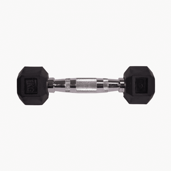 Hexagonal Dumbbell, 1 kg | REHABgrossisten
