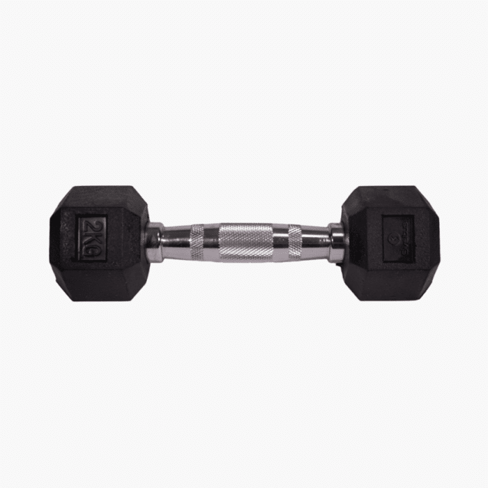 Hexagonal Dumbbell, 2 kg | REHABgrossisten