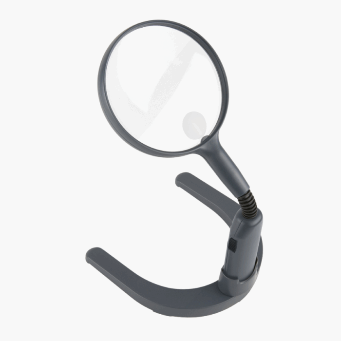 Standing magnifier with LED | REHABgrossisten