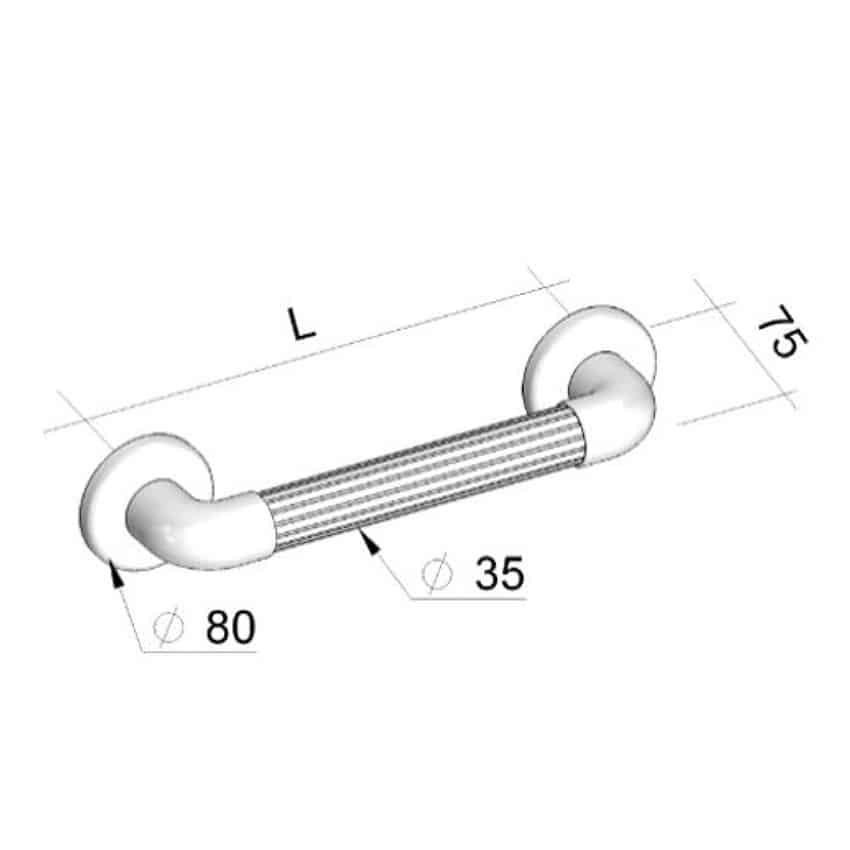 Moulded Fluted Grad Rail - Bild 2